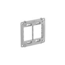 Suporte plástico 4x4 cinza compose - weg