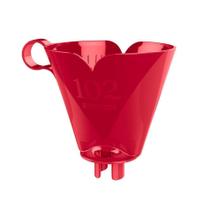 Suporte Plástico Filtro De Café Vermelho Sanremo Tam. 102