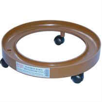 Suporte plastico p/botijao gas bege qual - 10235 - QUALITY