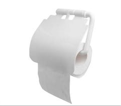 Suporte Plástico Para Papel Higiênico Com Gancho De Sucção