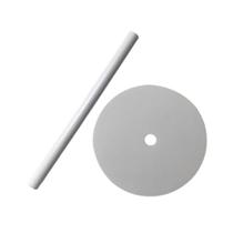 Suporte Plástico Redondo 20cm Com Haste Injetemp Suporte Plástico Redondo 20cm Com Haste Injetemp