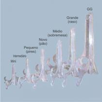 Suporte Plastico Transparente Pequeno 7,5cm Suporte Plastico Transparente Pequeno 7,5cm