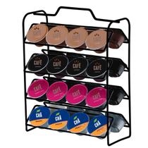 Suporte Porta 32 Cápsulas Café Compatível Dolce Gusto Preto Fosco - 1145PT Future Suporte Porta 32 Cápsulas Café Compatível Dolce Gusto Preto Fosco - 1145PT Future