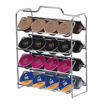 Suporte Porta 32 Cápsulas Em Aço Café Expresso Dolce Gusto