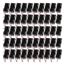 Suporte Porta 4 Pilhas Aa 2X2 Com Rabicho 2 Lados Para Projetos kit 50 Peças Suporte Porta 4 Pilhas Aa 2X2 Com Rabicho 2 Lados Para Projetos kit 50 Peças