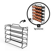 Suporte Porta 40 Cápsulas Café Três Corações Nespresso Luxo Expresso Bancada Rack - Shop Mais