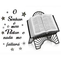 Suporte Porta Biblia Altar Adesivo de Parede Salmo 23 Kit Exclusivo Suporte Porta Biblia Altar Adesivo de Parede Salmo 23 Kit Exclusivo