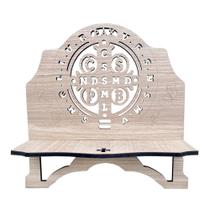 Suporte Porta Bíblia Medalha de São Bento