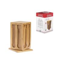 Suporte Porta Cápsula Nespresso em Bambu - Hauskraft Suporte Porta Cápsula Nespresso em Bambu - Hauskraft