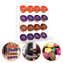 Suporte Porta Capsulas Cafe Dolce Gusto 32 Cápsulas Branco