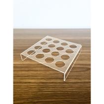 Suporte Porta Cápsulas Dolce Gusto - Nespresso - Tres Acrílico Cristal de mesa 8 e 16 cápsulas Suporte Porta Cápsulas Dolce Gusto - Nespresso - Tres Acrílico Cristal de mesa 8 e 16 cápsulas