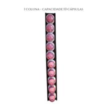 Suporte Porta Cápsulas Nespresso Para Parede - 10 Capsulas - Cor Preto