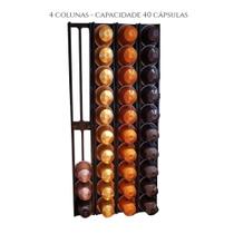 Suporte Porta Cápsulas Nespresso Para Parede - 40 Capsulas