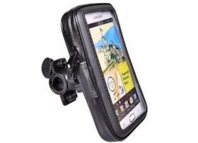Suporte Porta Celular Gps Guidão Bike Moto Com Capa - Universal
