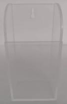 Suporte Porta Controle Remoto TV AR Acrílico Cristal Parede Suporte Porta Controle Remoto TV AR Acrílico Cristal Parede