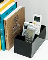 Suporte Porta Controle Remoto Tv Ar Acrílico Preto Mesa 4 nichos Suporte Porta Controle Remoto Tv Ar Acrílico Preto Mesa 4 nichos