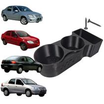 Suporte Porta Copos Duplo Automotivo Console Central 2 Compartimentos Lata Garrafa Porta Objetos
