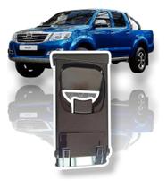 Suporte Porta Copos Esquerdo Toyota Hilux 05-15 Preto