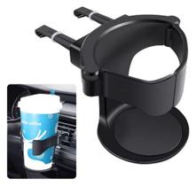 Suporte Porta Copos Latas Garrafas Para Veículos Carros Encaixe Na Saída De Ar Fixo