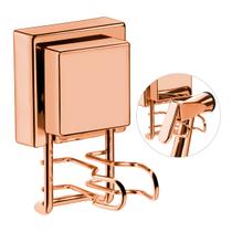 Suporte Porta Ducha Chuveirinho Banho Com Fixação Ventosa Para Banheiro Lavabo Box Em Aço Piatina