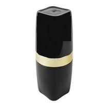 Suporte Porta Escova Dente Pasta Creme Dental Com Tampa Banheiro Preto Dourado - 2701PTD Future Suporte Porta Escova Dente Pasta Creme Dental Com Tampa Banheiro Preto Dourado - 2701PTD Future