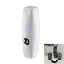 Suporte Porta Escova Dente Pasta Tampa Acessório Banheiro Premium - UZ520 Uz