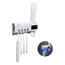 Suporte Porta Escova Dentes Dipenser Pasta Esterelizador Uv Suporte Porta Escova Dentes Dipenser Pasta Esterelizador Uv