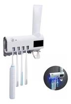 Suporte Porta Escova Dentes Dipenser Pasta Esterelizador Uv Suporte Porta Escova Dentes Dipenser Pasta Esterelizador Uv