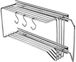 Suporte Porta Espetos Lateral CROMADO