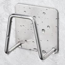 Suporte Porta Esponja Bucha Inox p/ Pia Cozinha