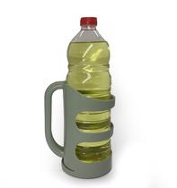 Suporte porta garrafa óleo de cozinha 15x9 cm lata azeite vinagre em plástico - CINQUETTI