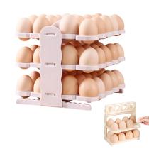 Suporte Porta Ovos 60 Ovos Organizador Mesa Bancada Armario Geladeira Cozinha Armazenamento Resistente