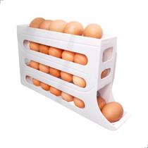Suporte Porta Ovos Organizador 4 Andares Para Geladeira