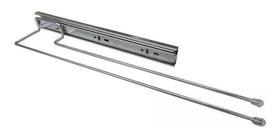 Suporte - Porta Pano De Pratos Duplo Deslizante Jomer 8620