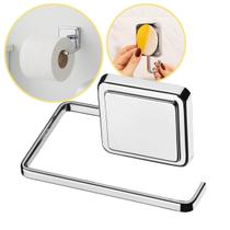 Suporte Porta Papel Higienico Adesivo 3M Papeleira Banheiro Cromado