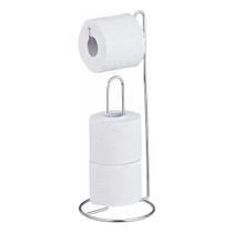 Suporte Porta Papel Higiênico chão Banheiro 3 Rolos Premium