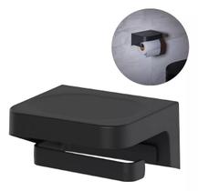 Suporte Porta Papel Higiênico De Parede Com Fixação Adesiva