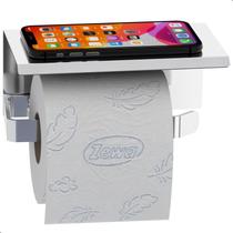 Suporte Porta Papel Higiênico de Parede Inox Cromado MAX Suporte Porta Papel Higiênico de Parede Inox Cromado MAX