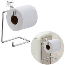 Suporte porta papel higienico duplo para caixa acoplada - AMETISTA SHOP