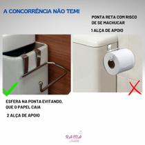 Suporte / Porta Papel Higiênico Para Caixa Acoplada