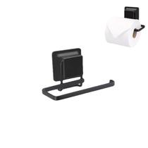 Suporte Porta Papel Higiênico Parede Aço Sem Furo Ventosa Suporte Porta Papel Higiênico Parede Aço Sem Furo Ventosa