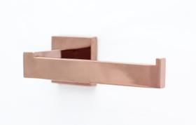 Suporte Porta Papel Higiênico Rose Gold Papeleira Banheiro