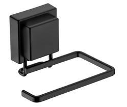 Suporte Porta Papel Higiênico Ventosa Parede Banheiro Preto Fosco - 8052PT Future Suporte Porta Papel Higiênico Ventosa Parede Banheiro Preto Fosco - 8052PT Future