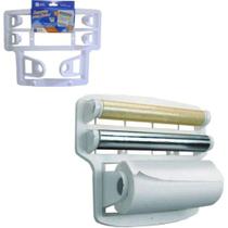 Suporte Porta Papel Toalha Alumínio e Plástico de Parede - Dr Util