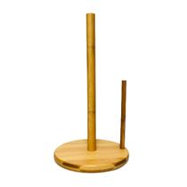 Suporte Porta Papel Toalha De Bambu 33 Suporte Porta Papel Toalha De Bambu 33