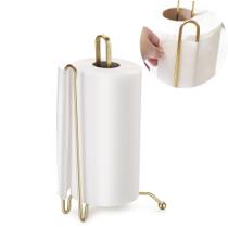 Suporte Porta Rolo de Papel Toalha de Mesa Dourado Arthi