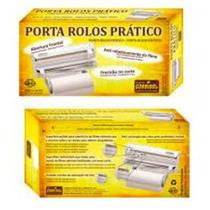 Suporte Porta Rolo Toalha Aluminio Filme Cozinha - Camp