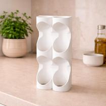 Suporte Porta Rolos Para Cozinha Papel Filme Aluminio