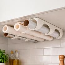 Suporte Porta Rolos Para Papel Aluminio