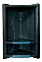 Suporte Porta Sabonete Shampoo Cantoneira Banheiro Arqplast Preto Suporte Porta Sabonete Shampoo Cantoneira Banheiro Arqplast Preto